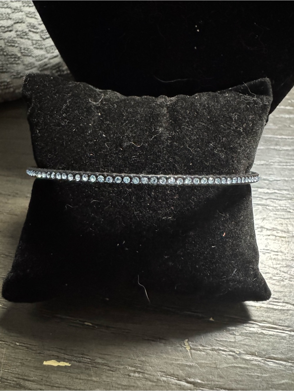 Brighton Elegant Blue Crystal Tennis Bracelet - Women's Jewelry